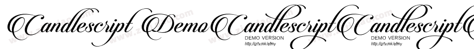 Candlescript Demo字体转换